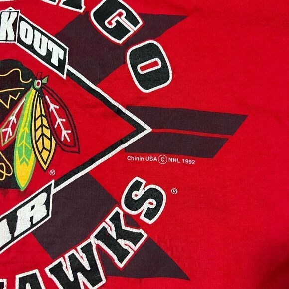 Vintage Chicago Blackhawks Long Sleeve Shirt - Picture 6 of 11